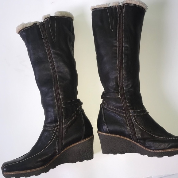 I LOVE ITALIAN SHOES Knee High Boots sz 5.5 - Picture 7 of 8